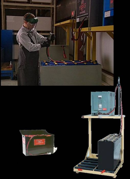 Baterias y Cargadores Industriales